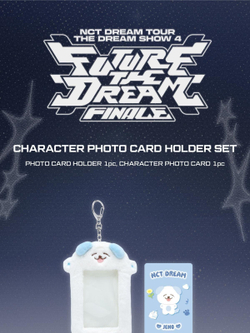 товары NCT DREAM - THE DREAM SHOW 4 : FUTURE THE DREAM TOUR OFFICIAL MD CHARACTER PHOTOCARD HOLDER SET