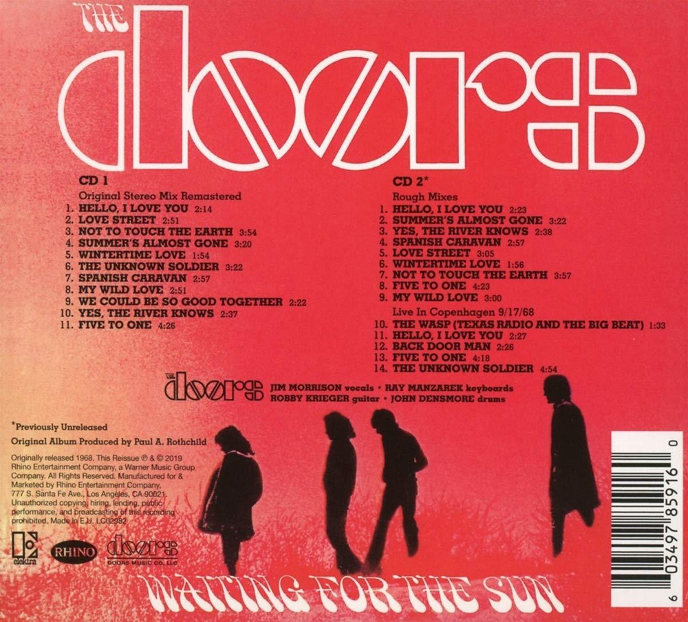 The Doors / Waiting For The Sun (50th Anniversary Expanded Edition)(2CD)