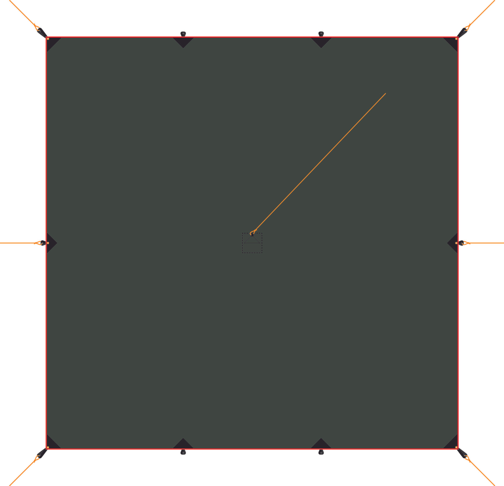 ТЕНТ TATONKA TARP 4M X 4M