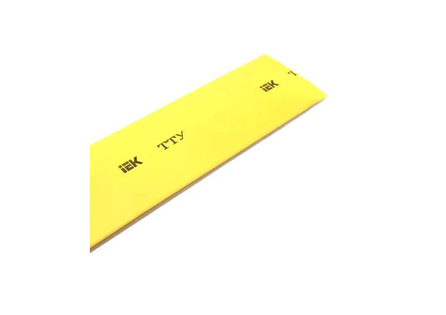 Трубка термоусадочная IEK ТТУ 8/4 желтая 1 м (кратно 1) UDRS-D8-1-K05