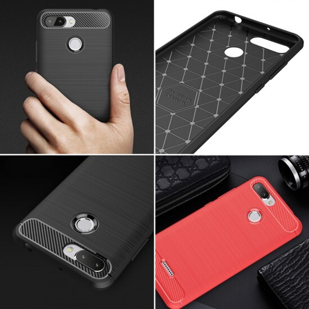 Противоударный чехол для Xiaomi Redmi 6, 009508 Серый