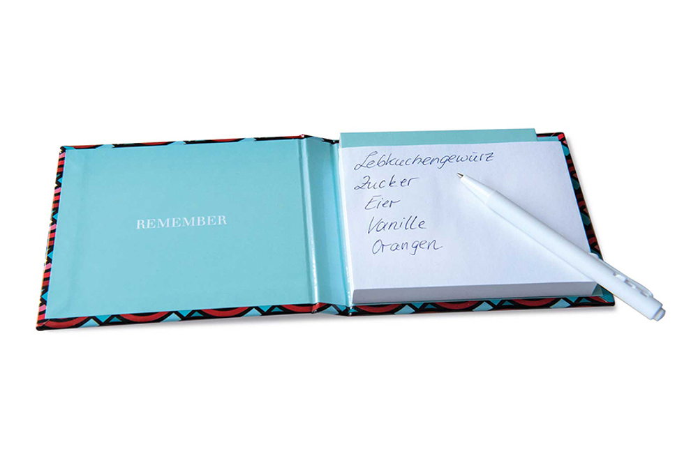 Блок для записей с ручкой Redwave Remember