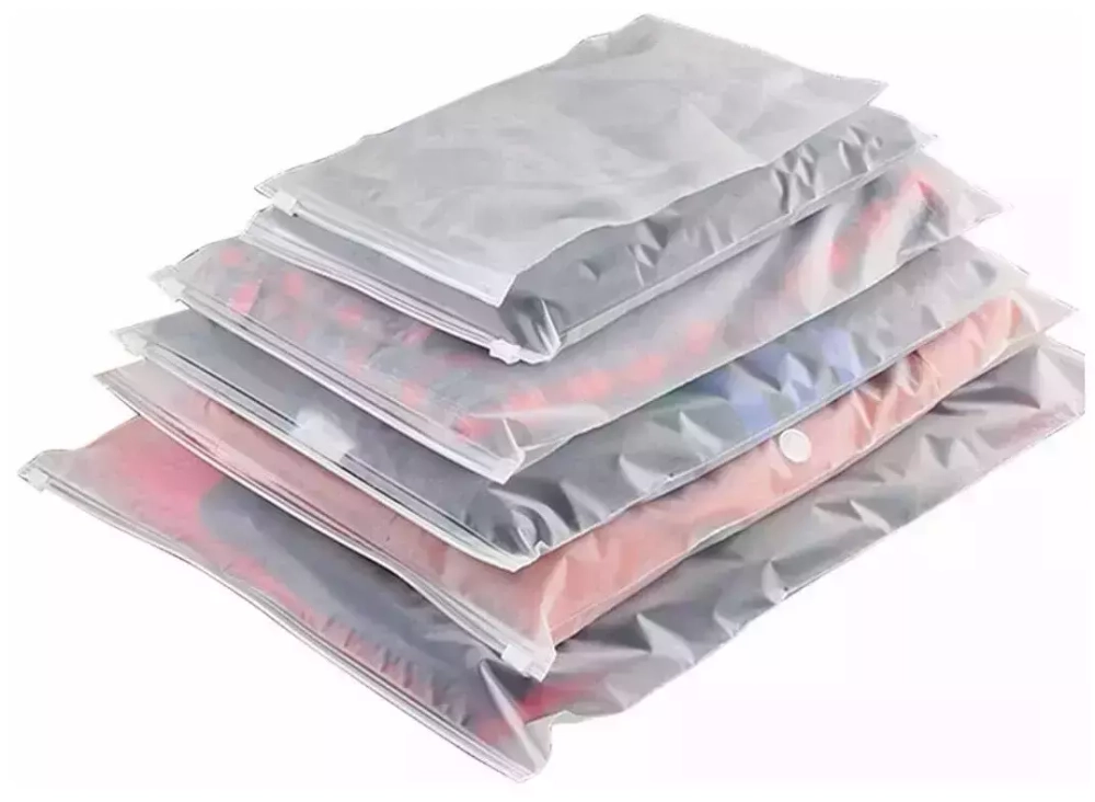 Пакет Zip Lock с бегунком 50х60 см , 120мкм , матовый