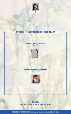 Альбом JIHYO (TWICE) - ZONE 1st Mini Album DIGIPACK Version