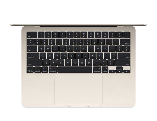 Ноутбук Apple MacBook Air 15.3 (2025) M4 16/512 ГБ Сияющая звезда (MW1K3) Starlight