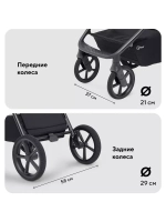 Коляска детская RANT "TEO soft" (2в1) RA121 Sage
