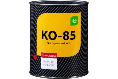 Лак КО-85 термостойкий до 250 С  бесцветн.  Церта 0,7кг