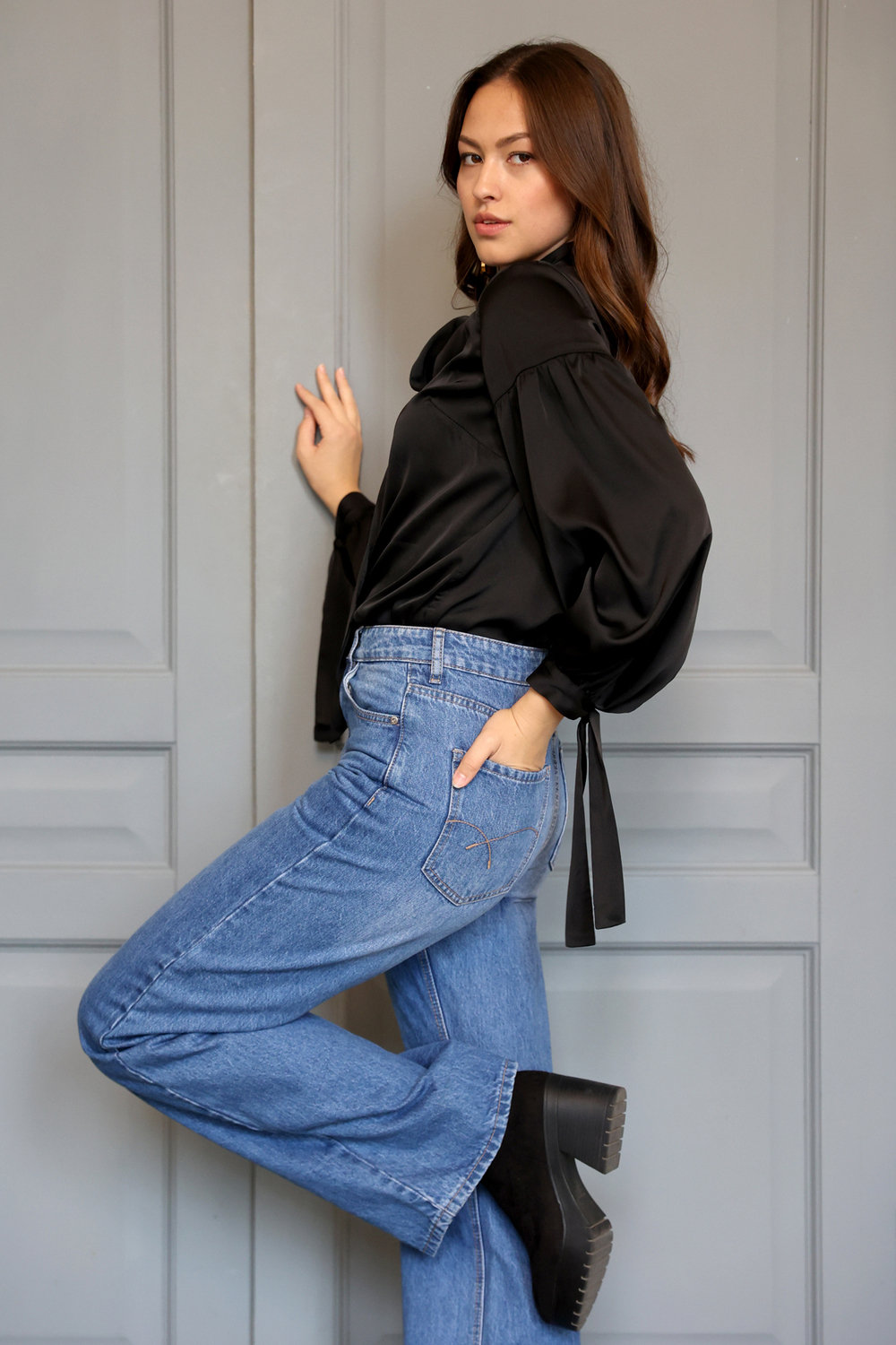 Blouse "Bow-2"