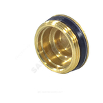 Пробка латунь 3/4" НР с герметичной прокладкой для коллектора R592D Giacomini R592DY004