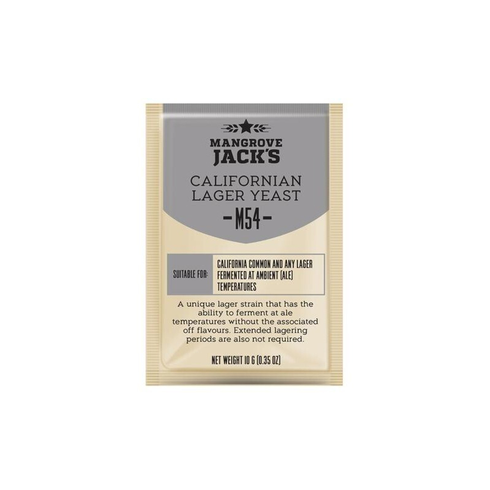 Пивные дрожжи MJ "Californian Lager M54", 10г