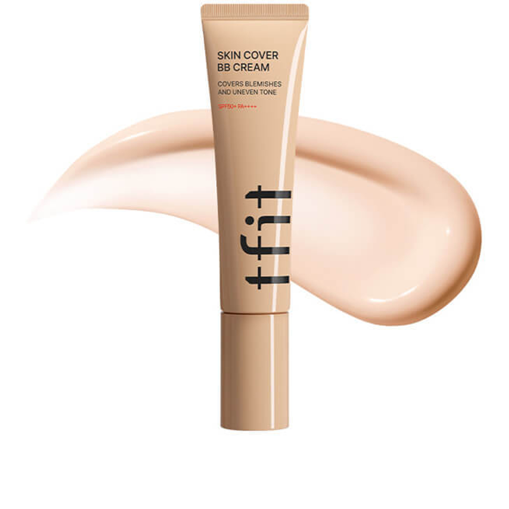 Стойкий увлажняющий BB-крем TFIT Skin Cover BB Cream SPF50+ PA++++ (30 гр) BC01 Porcelain