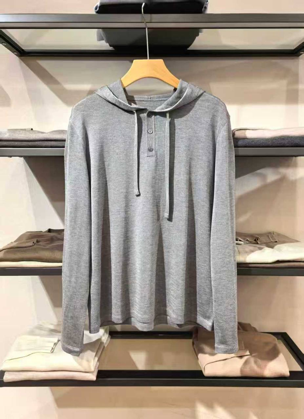 Кофта с капюшоном Kiton