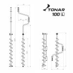 Ледобур ЛР-100СД Тонар