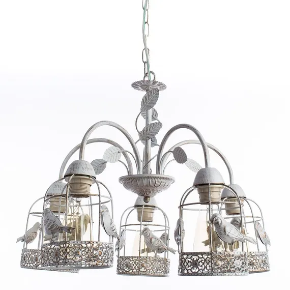 Подвесная люстра Cincia A5090LM-5WG Arte Lamp