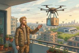 Минтранс выберет до пяти регионов для доставки грузов дронами