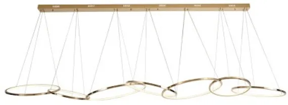 Подвесной светильник 15000 15207N/S brass Newport