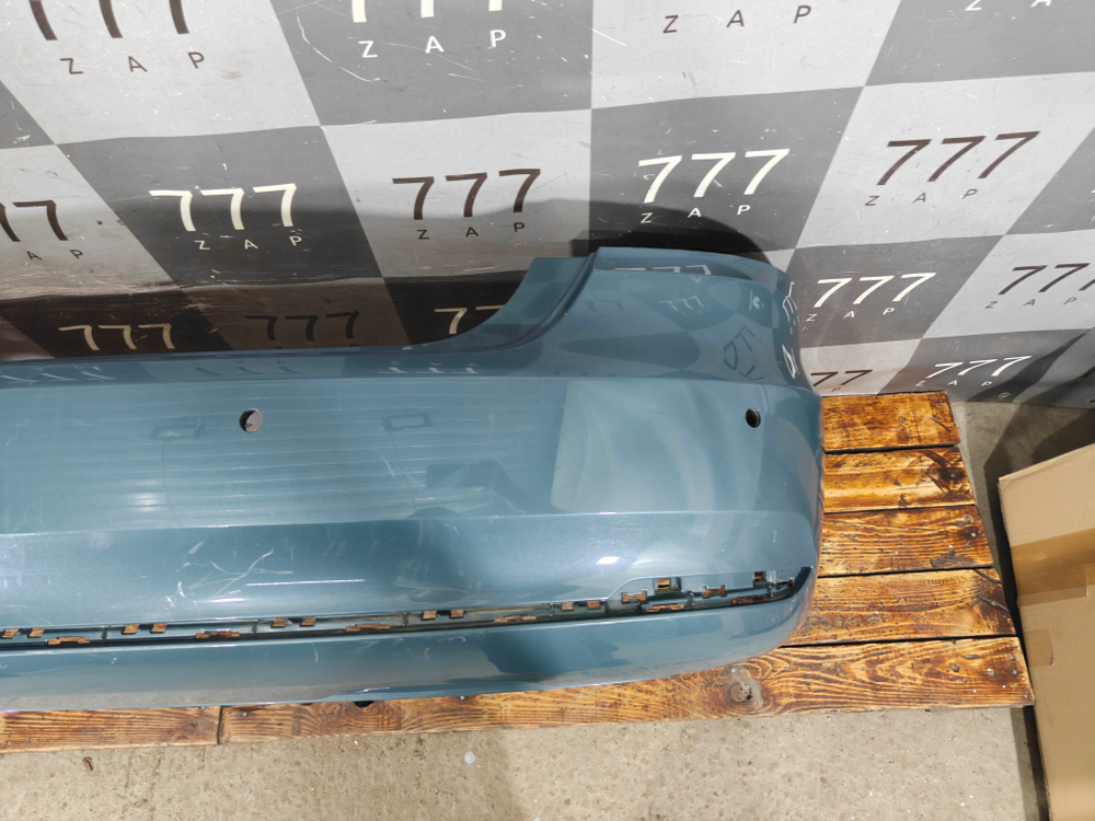 Бампер задний Volkswagen Polo 5 Sedan 15-20 Б/У Оригинал 6RU807421D