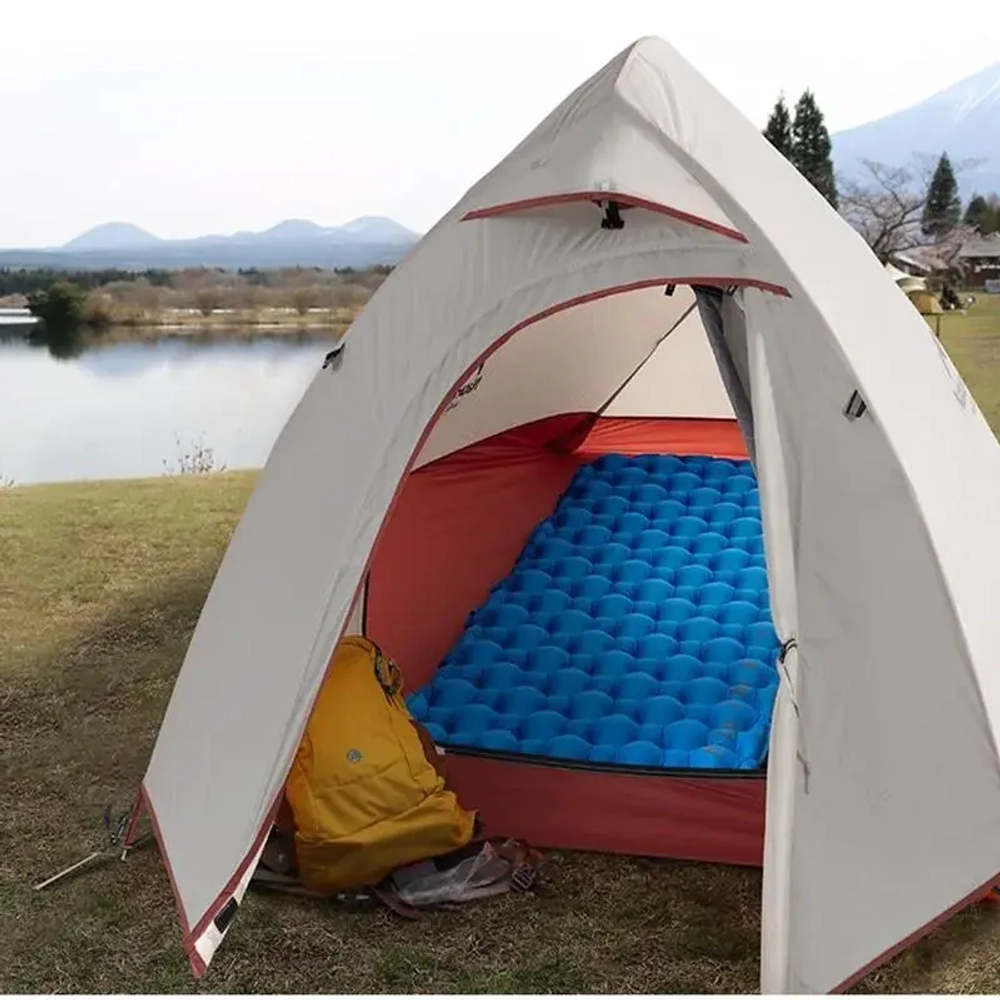 КОВРИК СПАЛЬНЫЙ NATUREHIKE NH19Z012-P FC-12 ОДНОМЕСТНЫЙ С ПОДУШКОЙ (БЕЗ НАДУВНОГО МЕШКА)