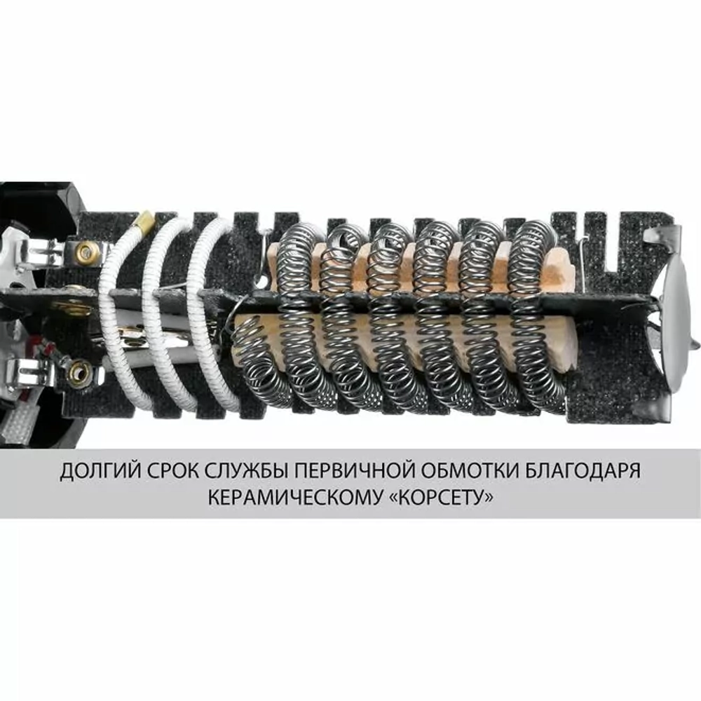 Фен технический (строительный), ЗУБР ФТ-2000, насадки 3 шт, 2 режима: 350град/ 350л/мин, 650град/ 550л/мин, коробка, 2000Вт