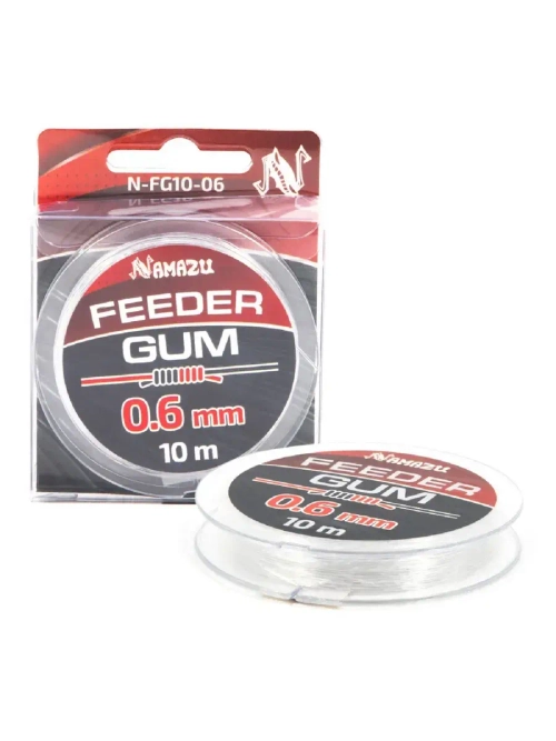 Фидергам FEEDER GUM, L-10 м прозрачный
