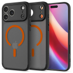 Чехол Spigen Ultra Hybrid Mag MagSafe для iPhone 17 Pro Max Frost Black Orange