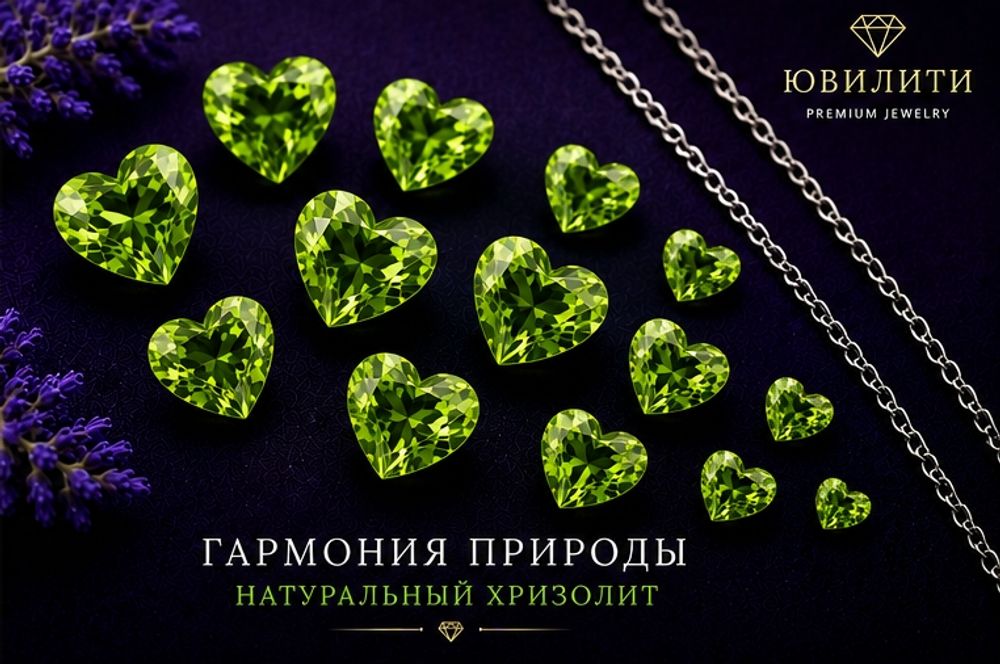 Хризолит Сердце