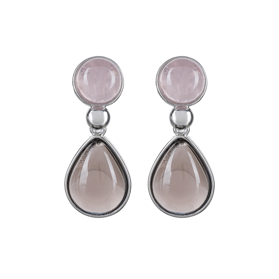 Серьги Possebon Q.Rose, Obs Fume A0738.7.11 S
