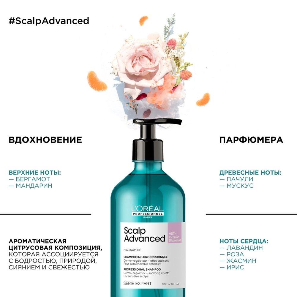 L'Oreal Скальп Анти-Дискомфорт шампунь 500мл