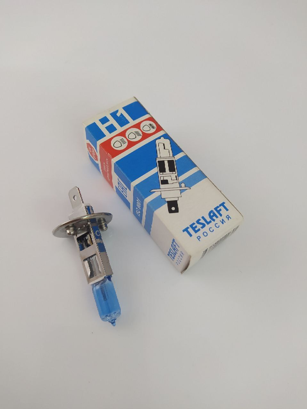 Лампа галогенная H1(55W 12V SW) ксенон 142691 TESLAFT (1шт)
