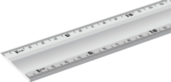 STAYER 0.6 м, алюминиевая линейка, Professional (34383-60)