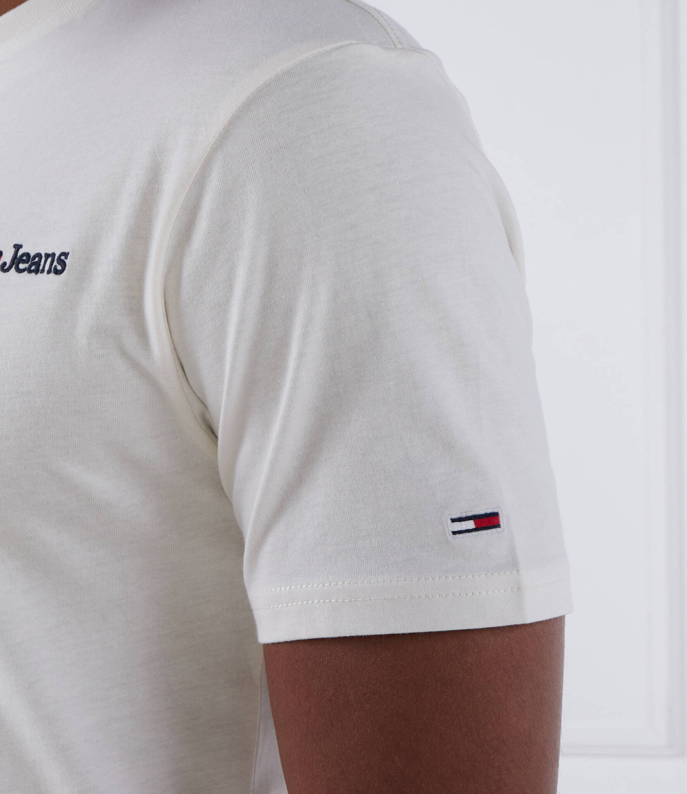 Футболка Tommy Jeans - кремовый (DM0DM15790)