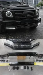 Губа переднего бампера со светом для Mercedes-Benz G-Class W465 G63 G500 G450d 2025+ гелик гелентваген