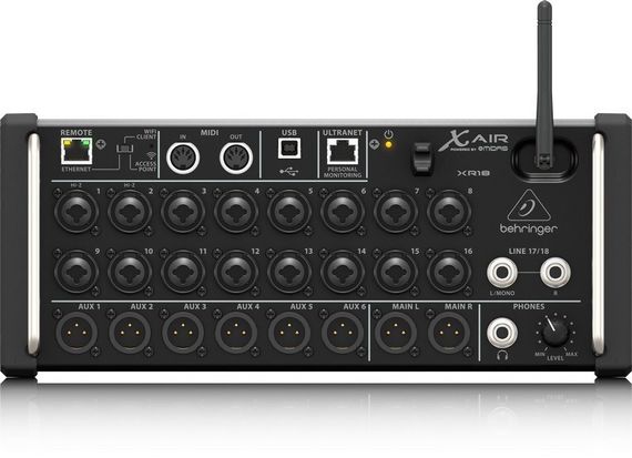 Behringer XR18 цифровой рэковый микшерный пульт