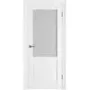 Межкомнатная дверь пэт Витон 02W white со стеклом