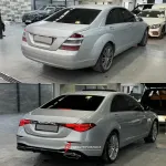 Обвес переделка для MERCEDES-BENZ W221 2006 - 2013 АПГРЕЙД ДО W223 2020 - 2024 Мерседес Бенц S класс