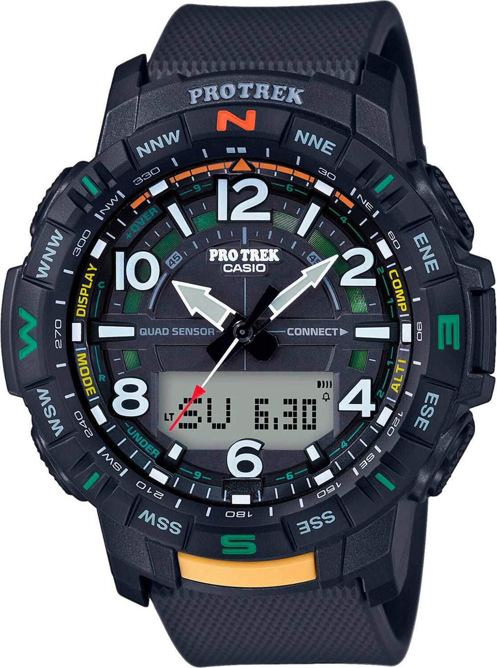 Японские наручные часы Casio Pro Trek PRT-B50-1ER с хронографом