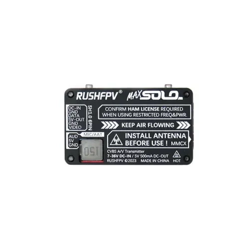 Видеопередатчик RUSHFPV MAX SOLO X-BAND 4.9G