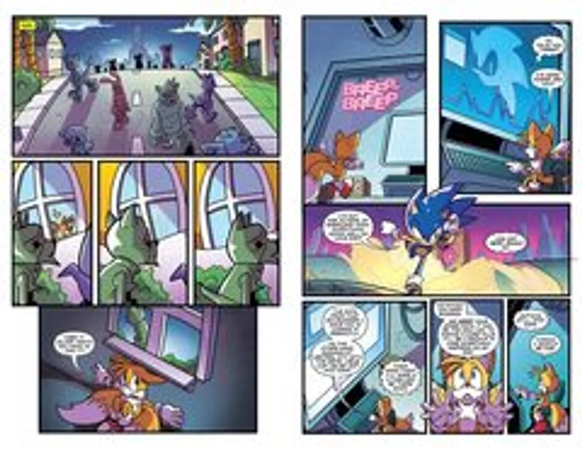 Комикс Sonic the Hedgehog: IDW Collection Vol. 3 (на английском языке)
