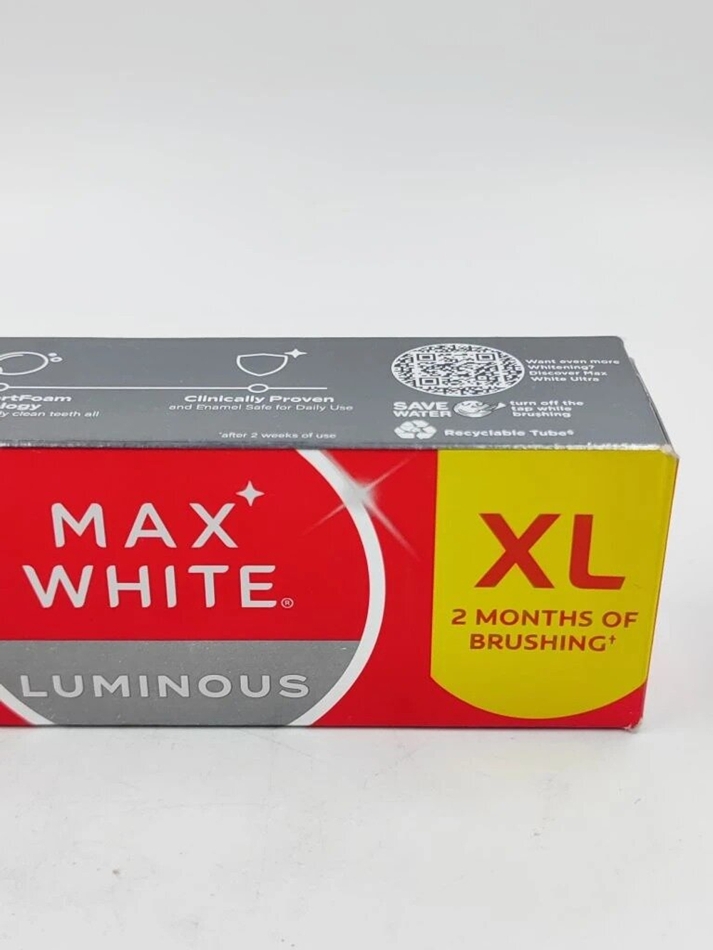 Зубная паста отбеливающаяColgate Max White Luminous, 125 мл (Польша)