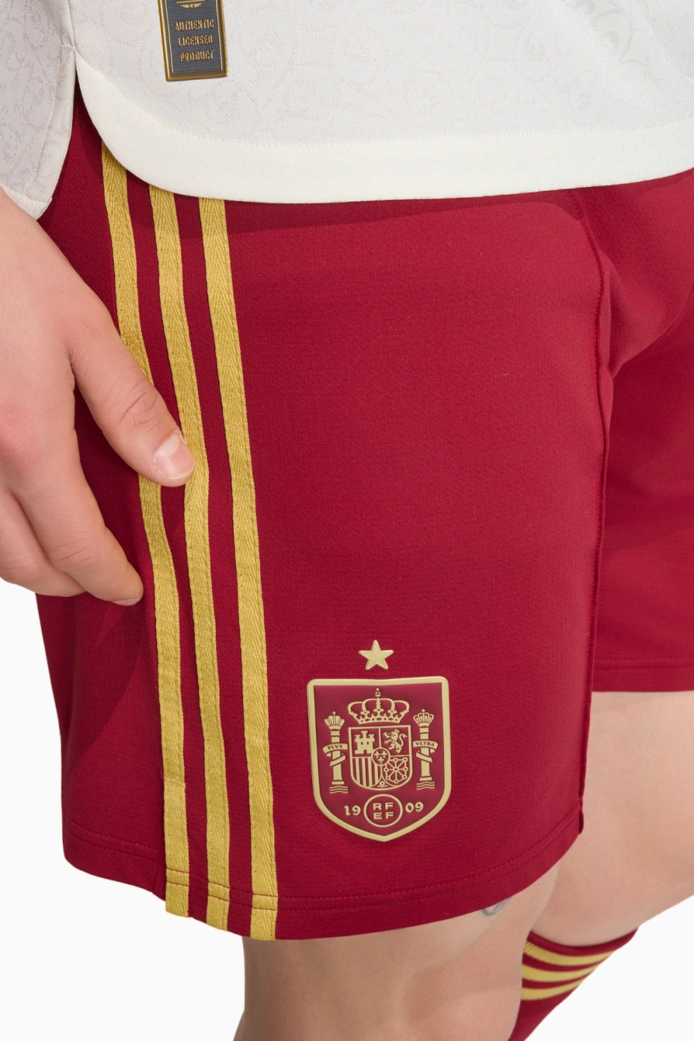 Шорты adidas Spain 2026 Away Authentic - красный