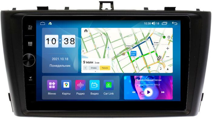 Магнитола для Toyota Avensis 2008-2015 - Parafar PF699FHDAV на Android 13, CarPlay, 4G SIM-слот
