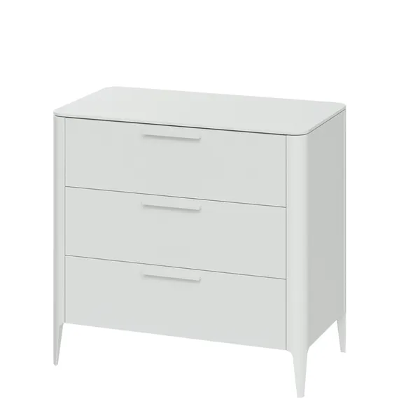 Комод Type 3 ящика ширина 90 см (белый)