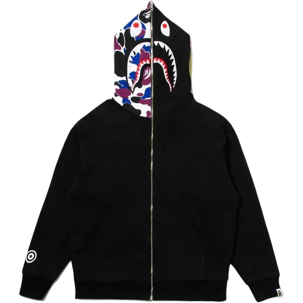 A Bathing Ape Bathing Ape Ss26 Sweatshirts Long Sleeved Moderate No Fleece Lined Regular Edition Regular Sleeve Zip Closure