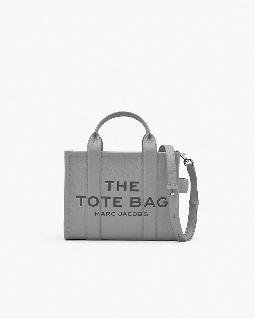 Сумка MARC JACOBS THE LEATHER SMALL TOTE BAG “Wolf Grey”