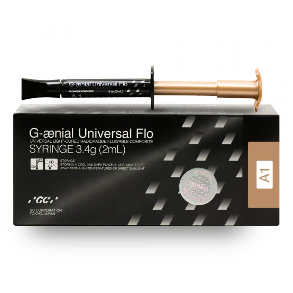 G-aenial Universal Flo A1 (3,4гр.) Джениал Универсал Фло А1, жидкотекучий пломбировочный материал