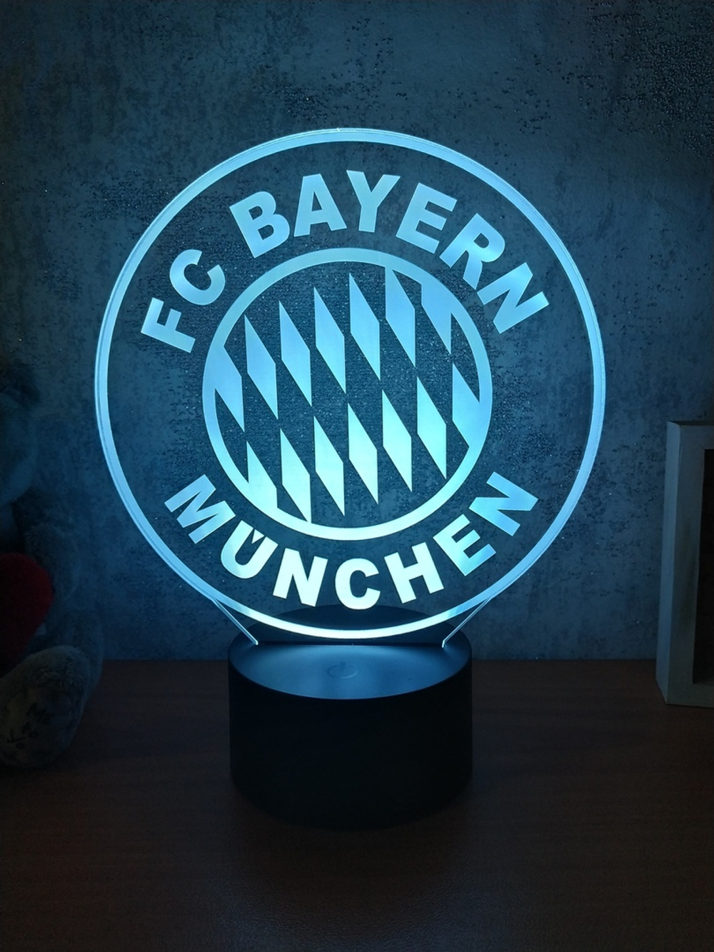 3D Светильник " FC Bayern München" (ФК Бавария)