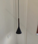 Pendant design lamp Aplomb by Foscarini (Black)