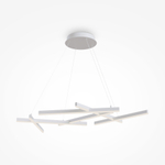 Подвесная светодиодная люстра Maytoni Line MOD016PL-L80WK