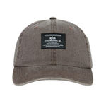 Бейсболка Alpha Industries Battlewash Cap Hickory (Коричневый)