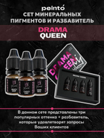 Сет минеральных пигментов для бровей DRAMA QUEEN Peinto х Evgenia Gerashchenko peinto